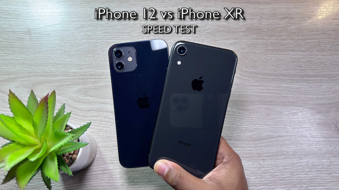 iOS 18.4 iPhone XR vs iPhone 12 | Comparación de RENDIMIENTO & BATERÍA en 2025 - RUBEN TECH !