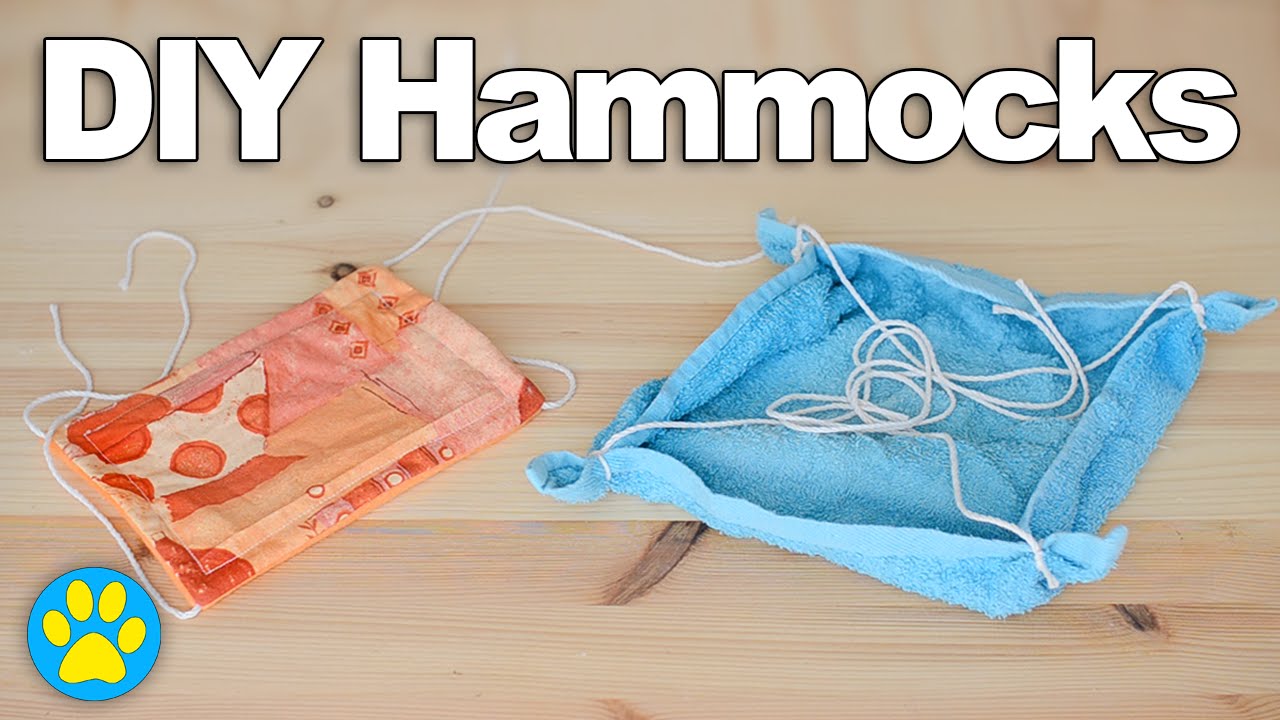 2 DIY Hamster Hammocks | #DIYJuly 16