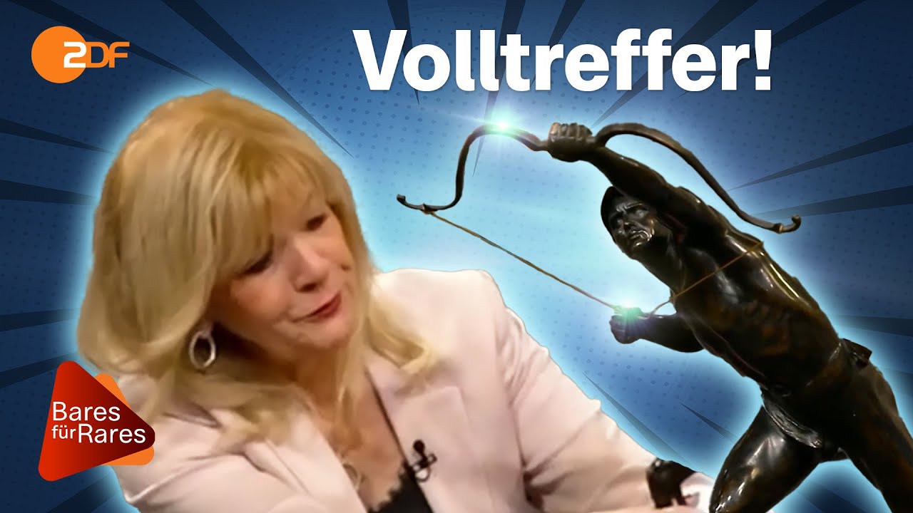Held aus Bronze: Antiker Bogenschütze trifft bei Händlerin mitten ins Herz! | Bares für Rares