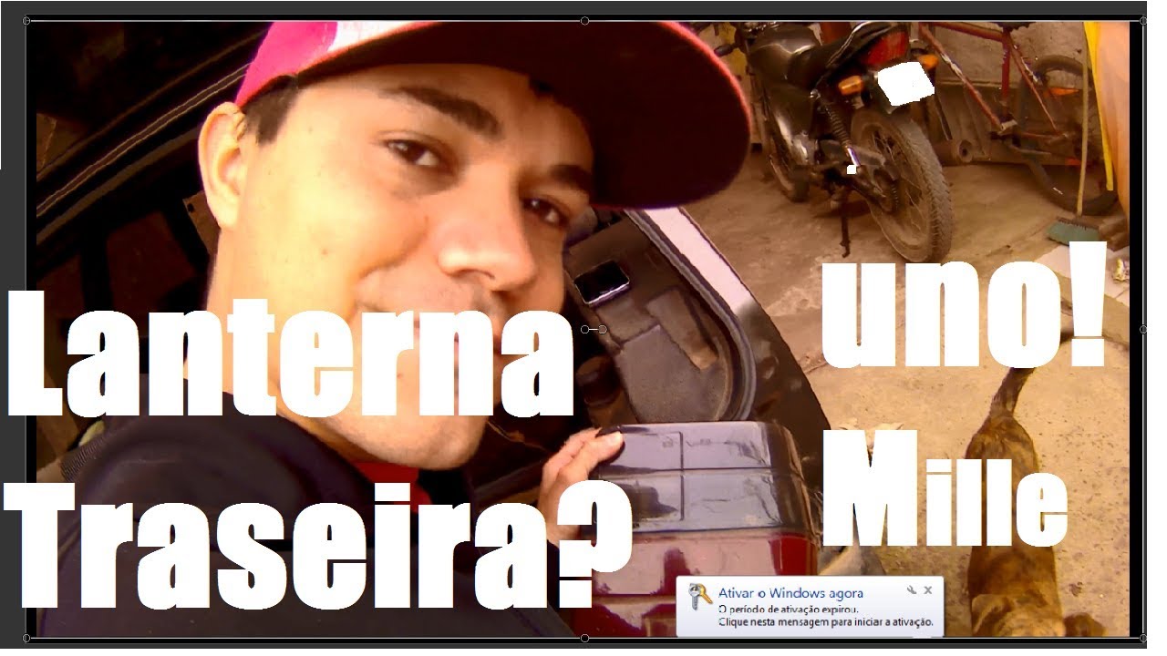 COMO TROCAR OU RETIRAR A LANTERNA TRASEIRA (UNO MILLE)