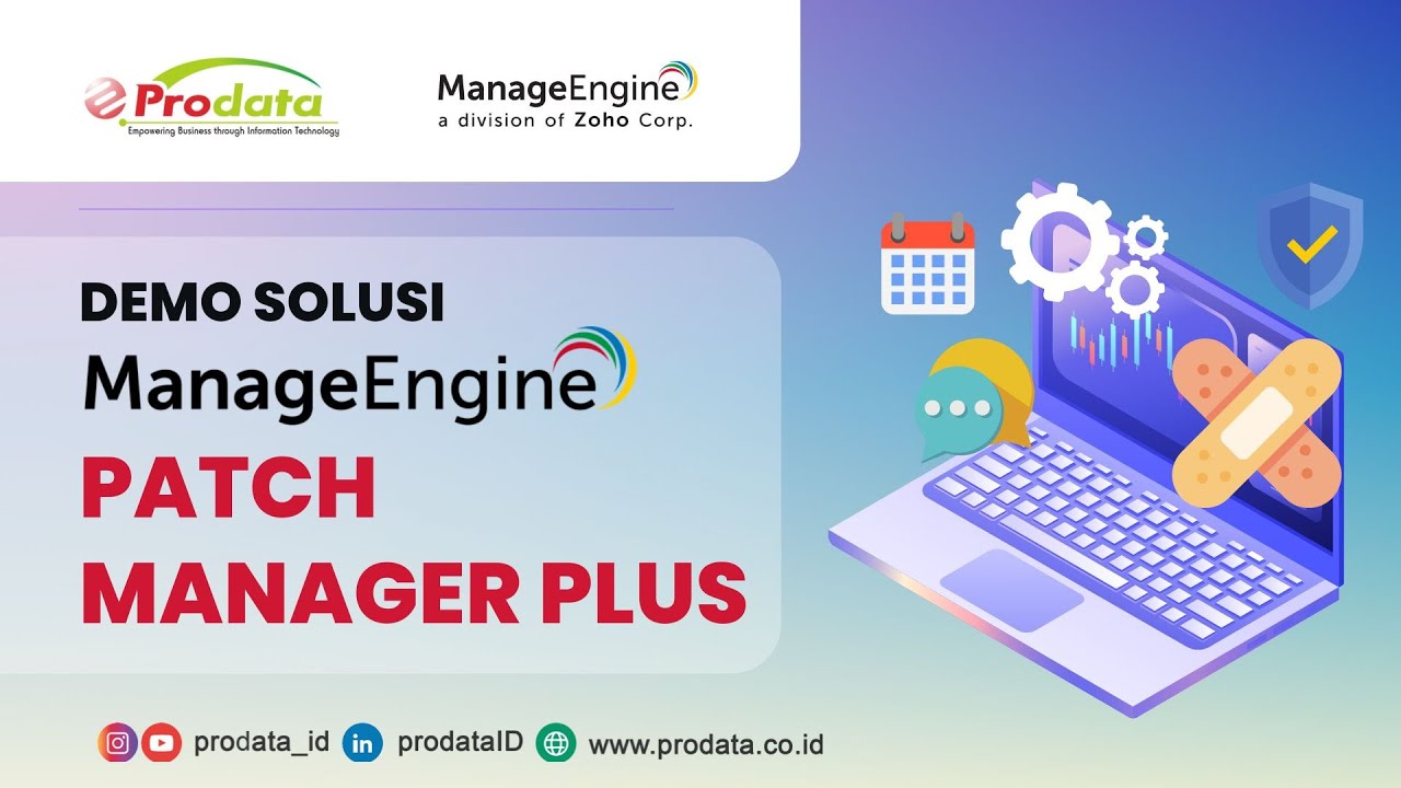 Live Demo Patch Manager Plus Prodata ManageEngine | The one-stop solution to all your patching needs
