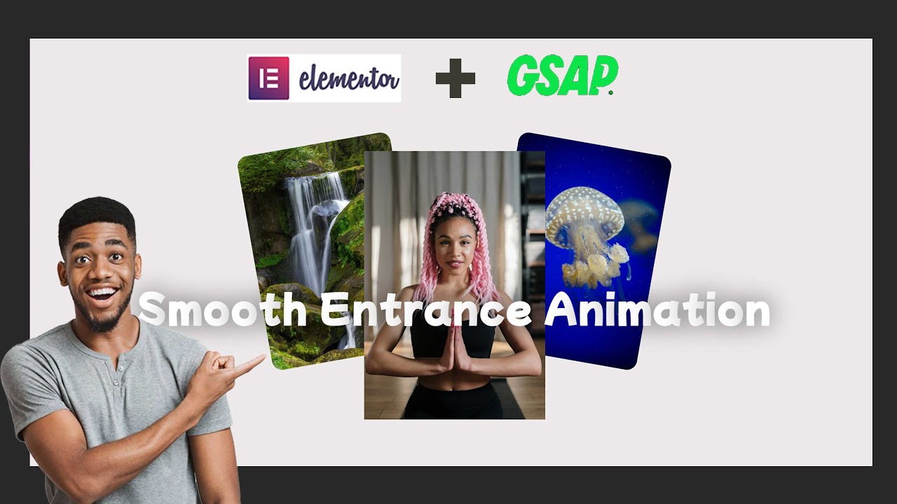 GSAP Smooth Entrance Animation Effect With Elementor FREE | Tips and Tricks