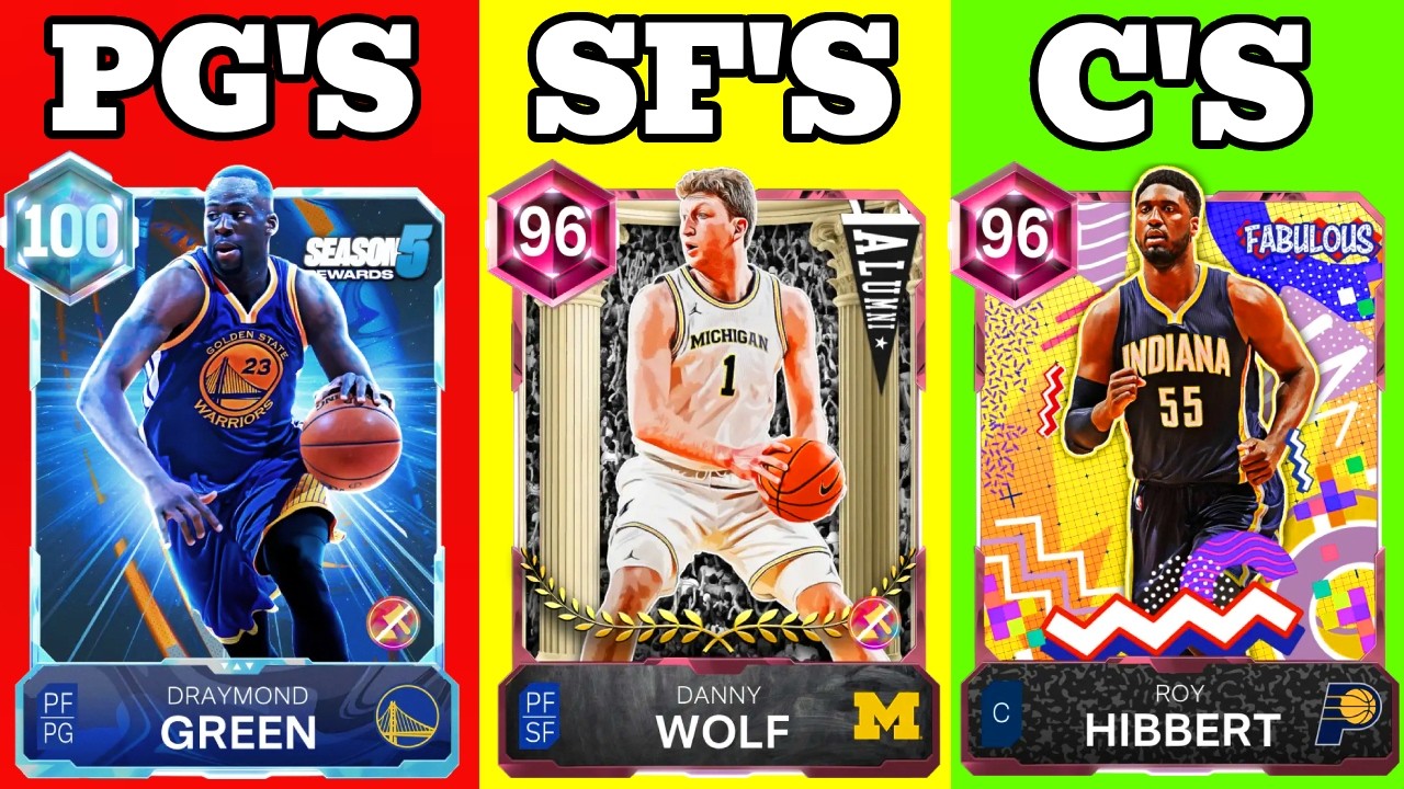 *ОБНОВЛЕНО* ТОП-5 ОБЯЗАТЕЛЬНЫХ КАРТОЧЕК ДЛЯ КАЖДОЙ ПОЗИЦИИ В NBA 2K26 MYTEAM!
