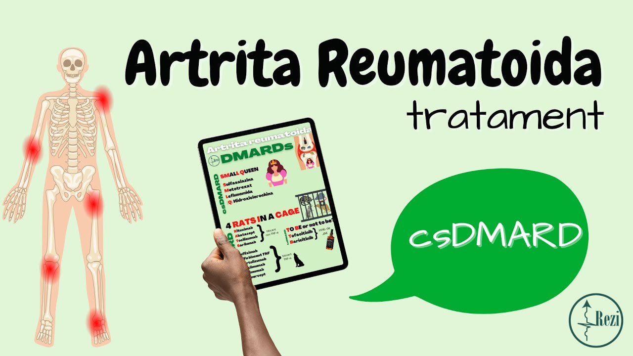 REZIDENTIAT: csDMARDs in Artrita Reumatoida | Reumato