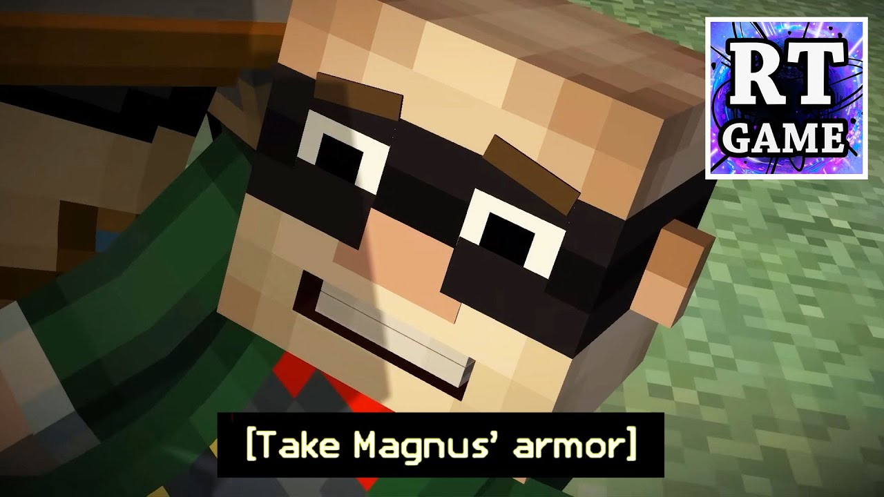 RTGame Goes Back in Time to Kill Magnus in Minecraft Story Mode