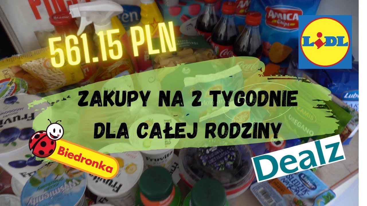Haul 💰 Zakupy spożywcze na 2 tygodnie dla całej rodziny #planowanie #oszczędzanie #budżet #zakupy