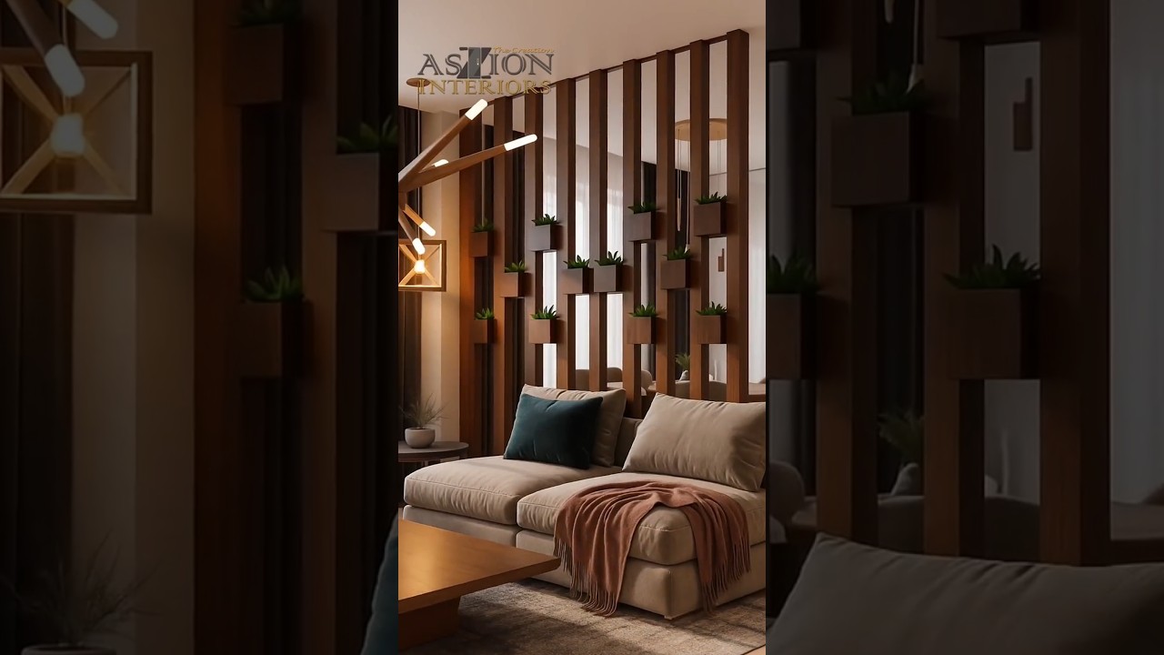 latest 2025&rsquo;s Stylish Living room Divider ✨ | Modern Room  divider portion Must-See!