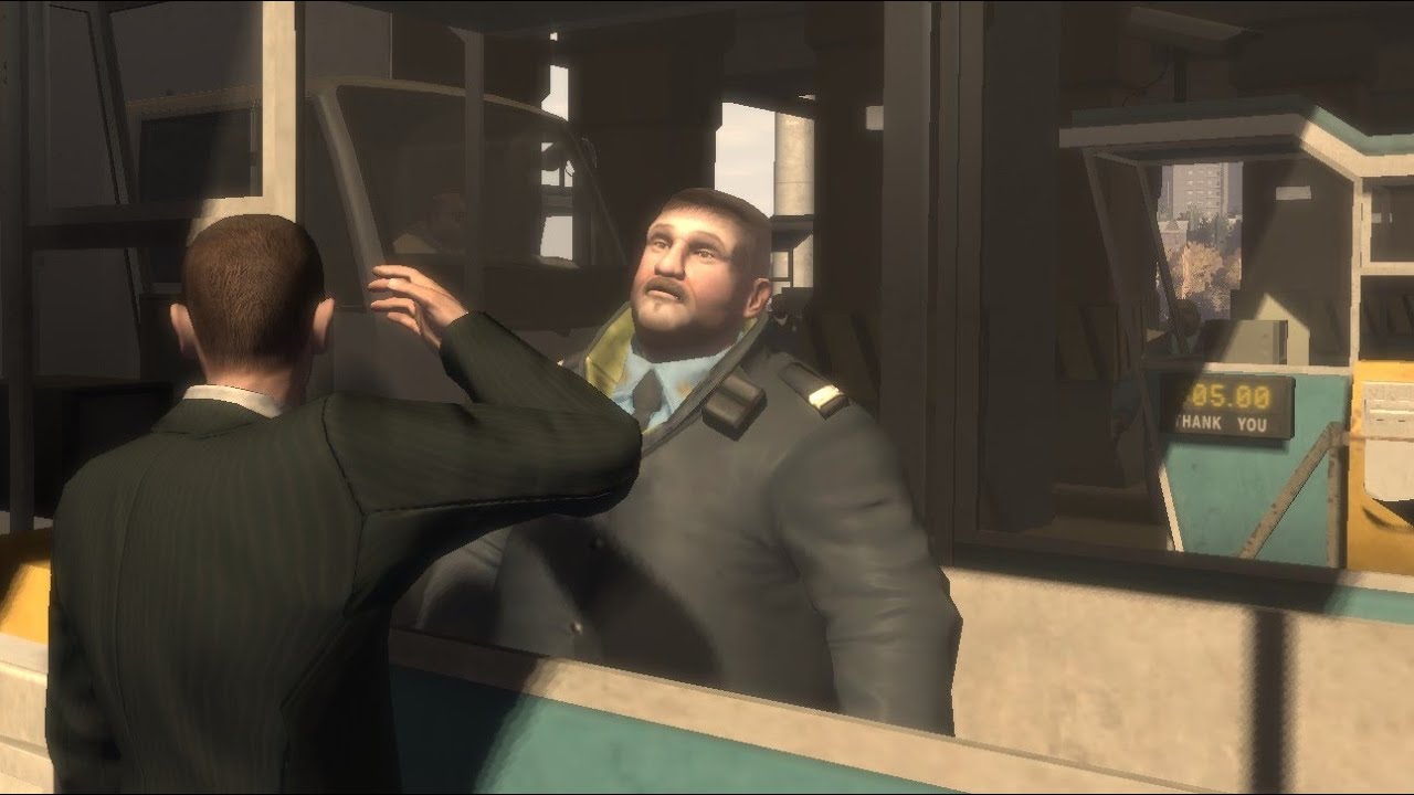 GTA IV - How to Get Past the Toll Booth Without Paying, Wanted Level or Scratching Your Car