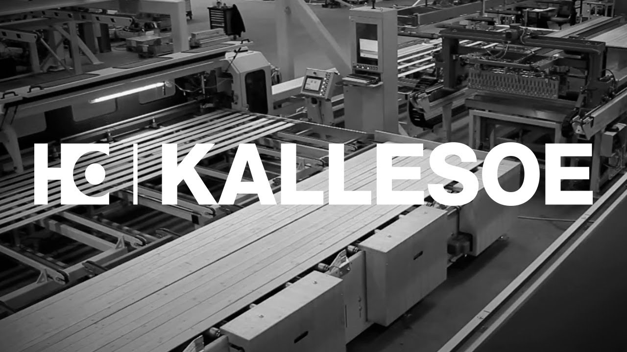 Press Line for Multi-Layer Panels from Kallesoe Machinery
