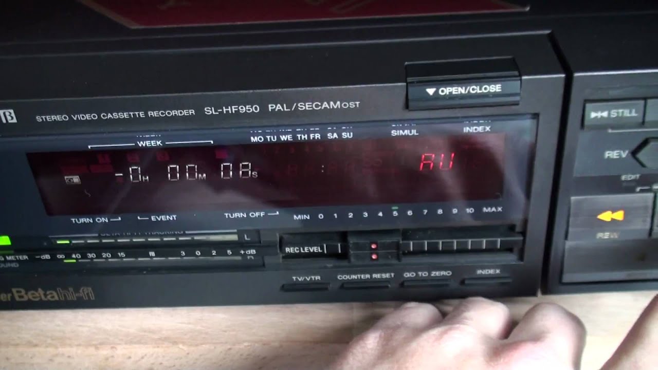 SONY SL-FH950ES SuperBeta Betamax Videorekorder