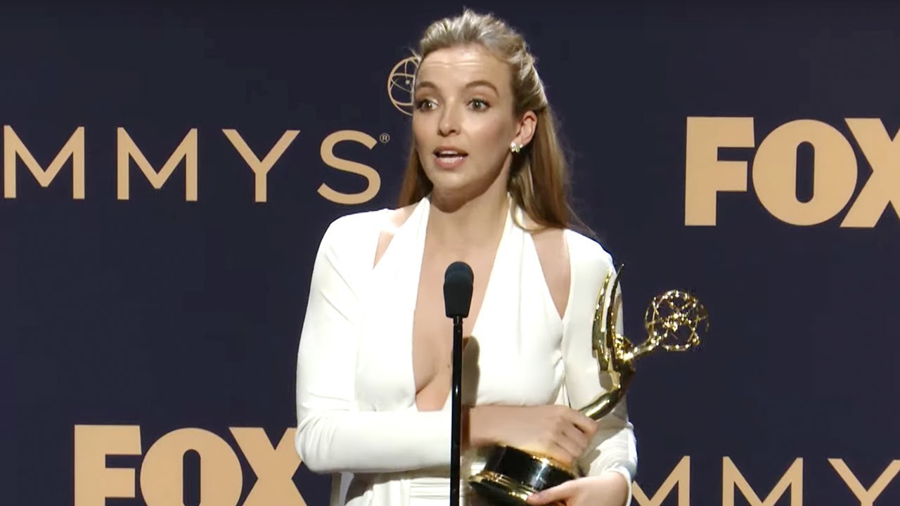 Jodie Comer - Killing Eve | Emmys 2019 Full Backstage Interview