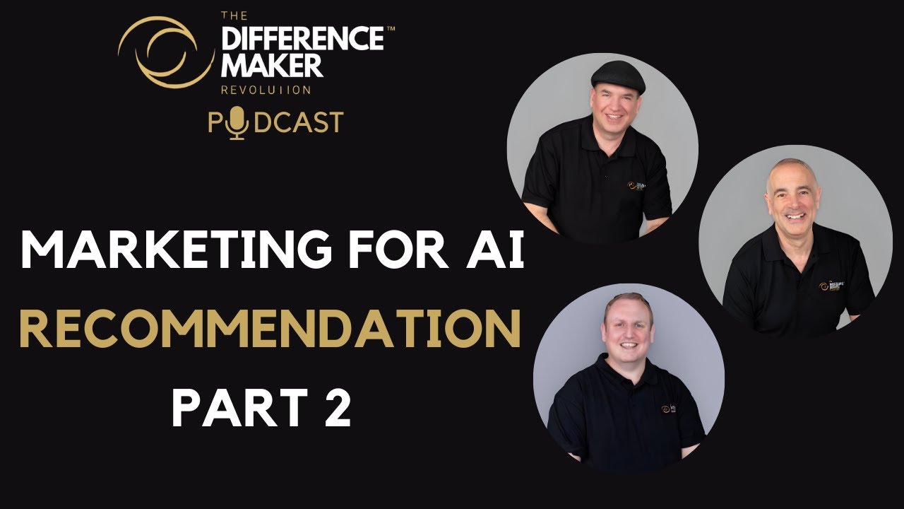🎙E158 - Marketing for AI Recommendation - Part 2