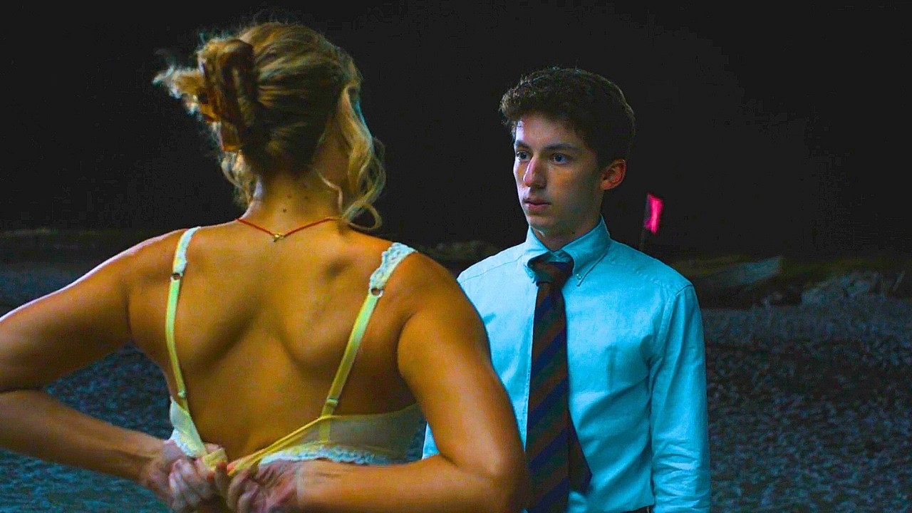The wealthy parents hired a woman who would teach their son to be a mature man.