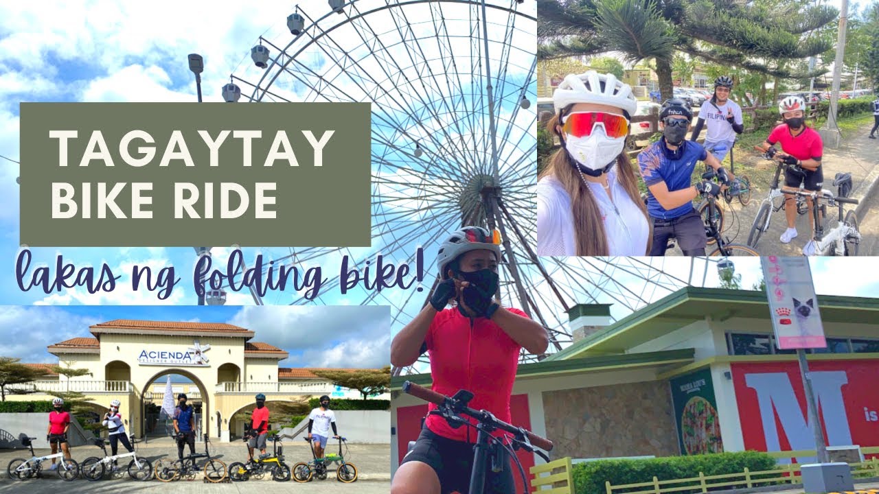 TAGAYTAY BIKE RIDE | UNLI AHON WITH FOLDING BIKE
