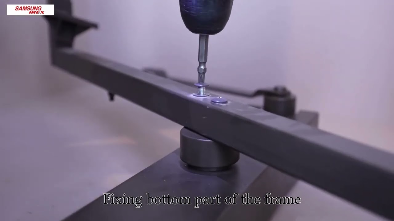 Step-by-Step Installation Guide: Rotating Shoe Rack by Samsung Irex
