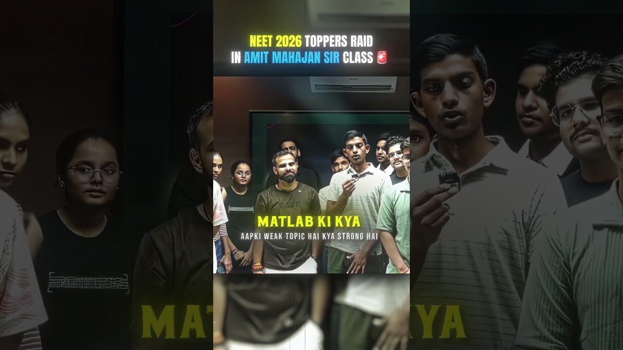 Toppers Raid in LIVE Class💯 #pw #neet #physicswallah #neetresult