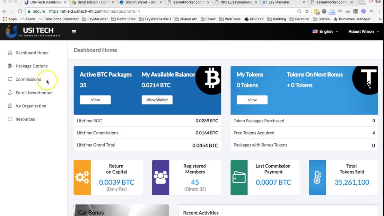 How To Buy A USI Bitcoin Package Using a Bitcoin Wallet