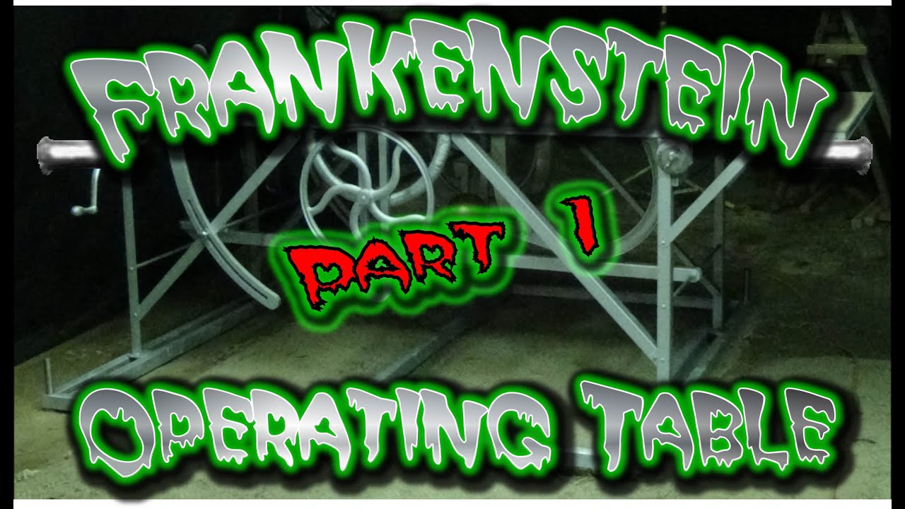 Frankenstein Lab Prop part 1