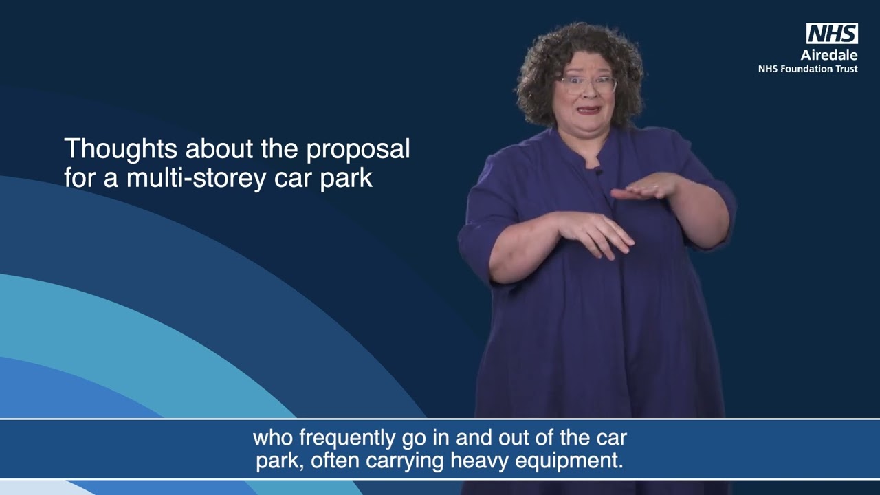 Car parking report (BSL and subtitled video)