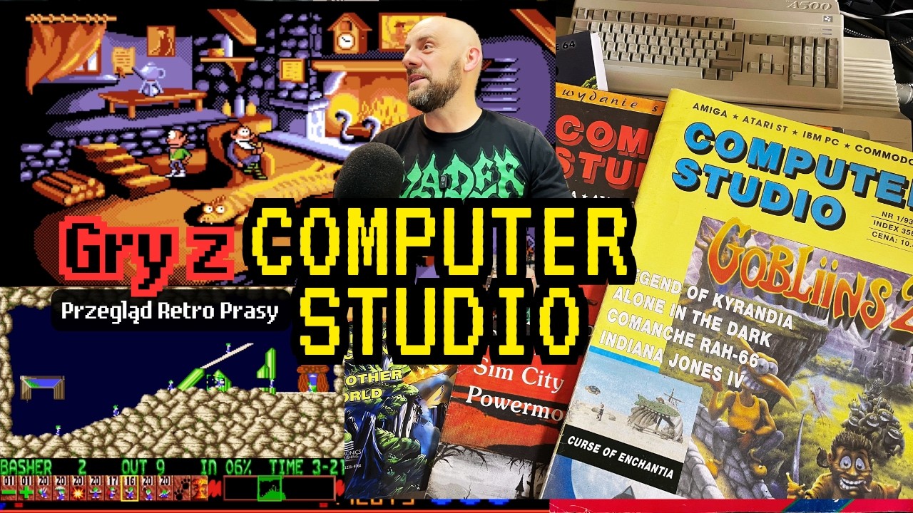 Gry z COMPUTER STUDIO (2/92, 2/92 &bdquo;wydanie specjalne&rdquo;, 1/93) | Przegląd Retro Prasy