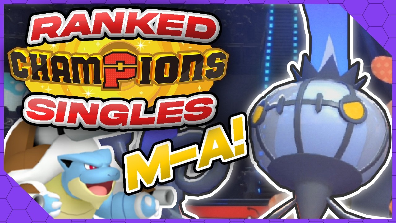 Обманываю рейтинг с CHANDELURE в одиночных ранговых боях Pokemon Champions!