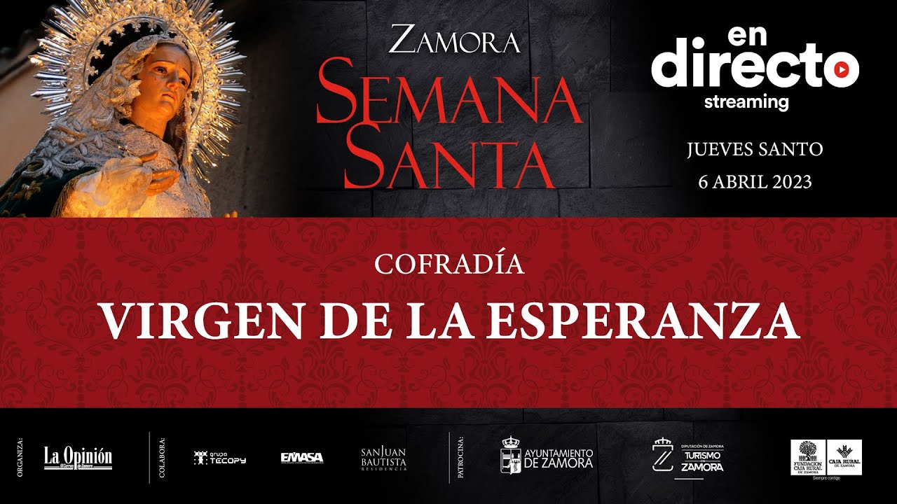 Procesión de la Virgen de la Esperanza en Zamora