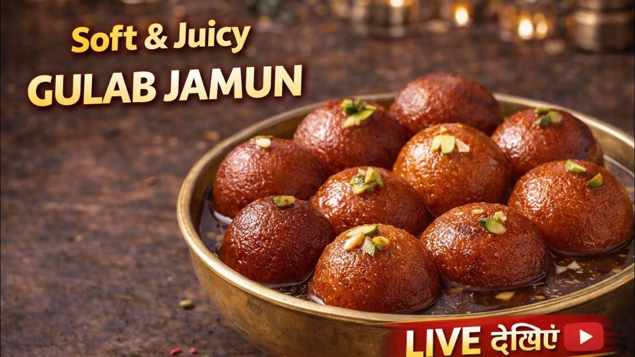 Gulab Jamun Aise Banaye Ki Muh Mein Pighal Jaye 😱 | Live