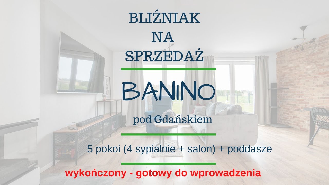 Banino ul. Agatowa - dom wykończony