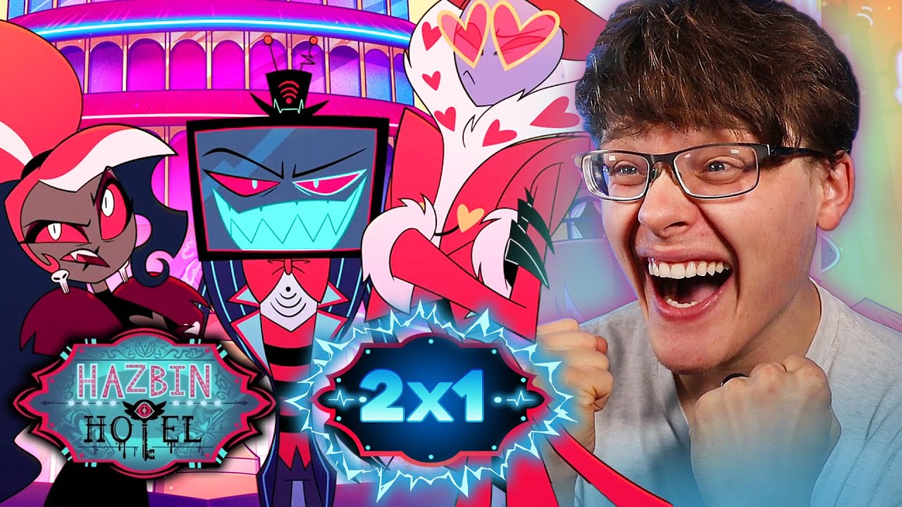 HAZBIN HOTEL 2x1 REACTION! | New Pentious | WE ARE SO BACK!