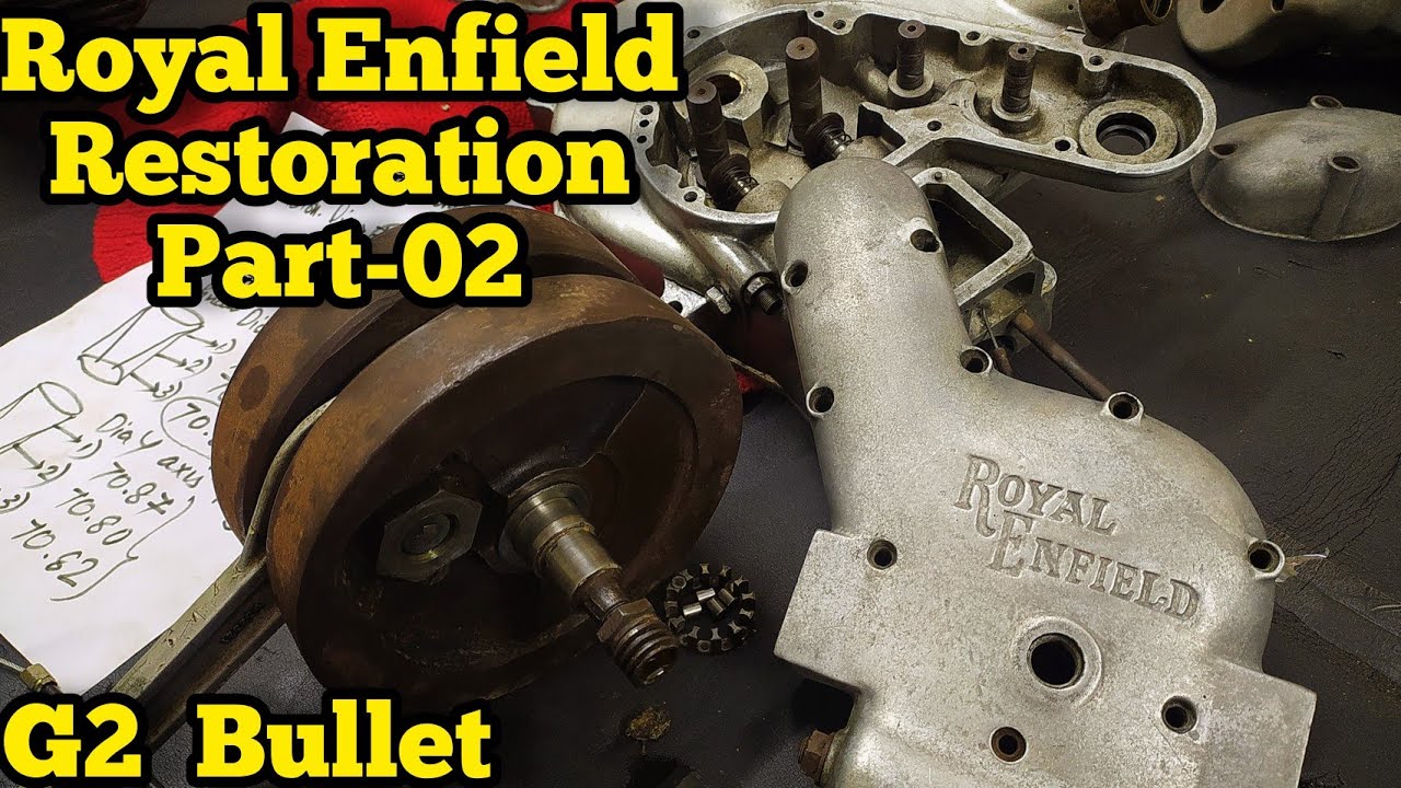 Royal Enfield/1956/Bullet 350/Restoration/Part-02/malayalam video/ENGINE INSPECTION
