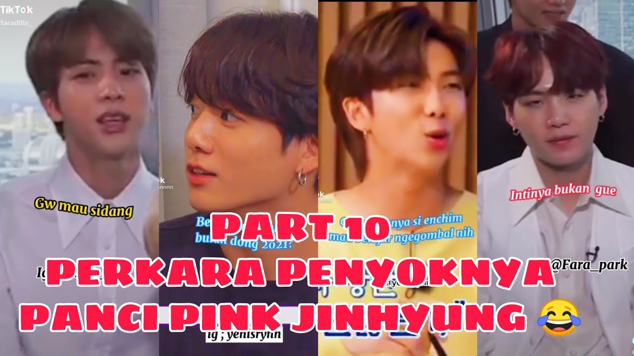 PART 10 DRAMA KELUARGA BTS, PETKARA PENYOKNYA PANCI PINK JIN HGUNG, BANGTAN SEKOLAH 😂