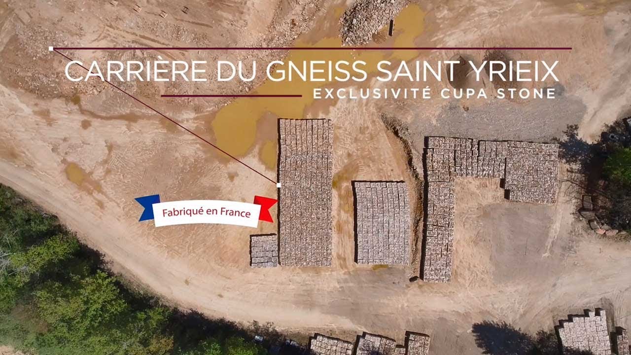 Carrière du Gneiss Saint Yrieix CUPA STONE
