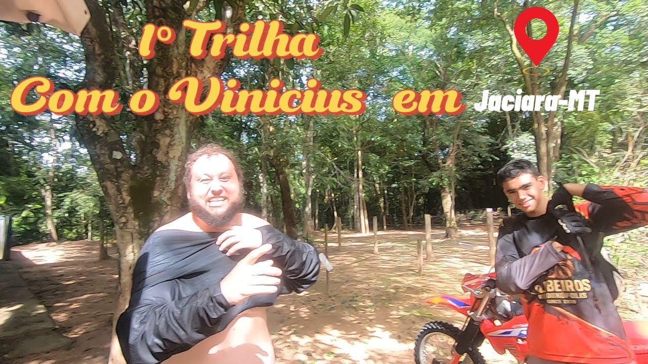 1º Trilha do Vinicius em Jaciara. Veja a evolução dele. Ta andar muito pela pouca experiencia 👏🏽👏🏽👏🏽