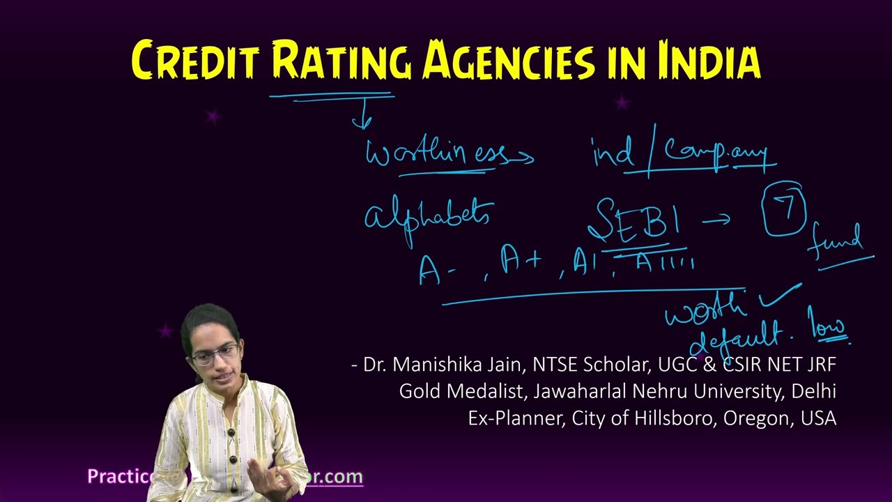 Credit Rating Agencies in India: Credit Rating Vs. Credit Score | Economics | Examrace | Finance| GS