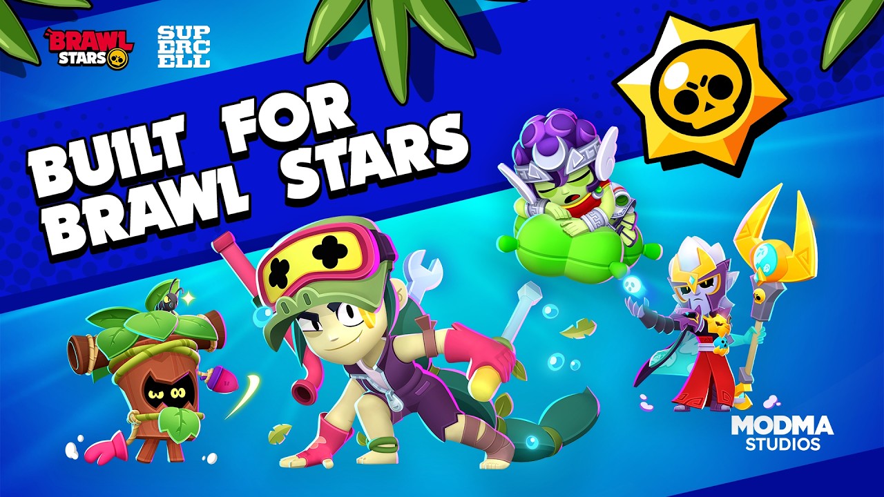 Brawl Stars Character Showcase by Modma Studios | Modeling, Texturing, Rendering & Animation