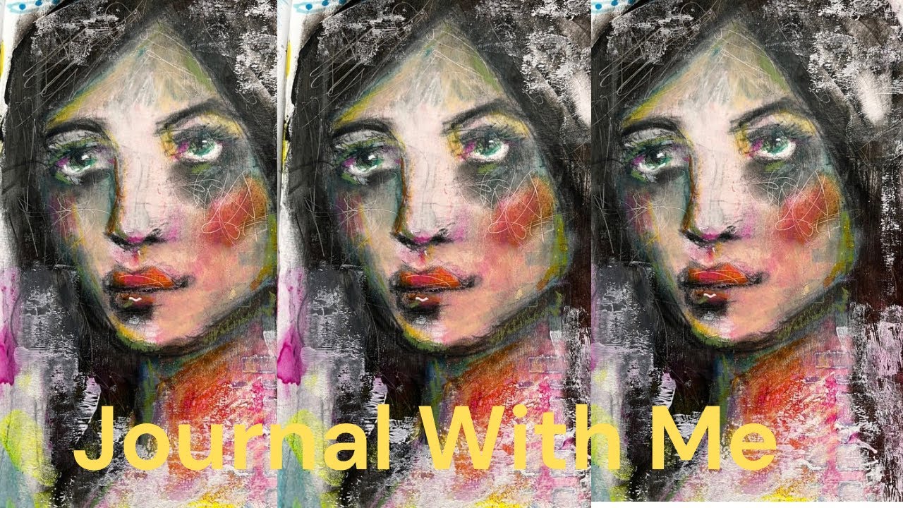 How To Journal With Art Promts ~ With Petra Stein