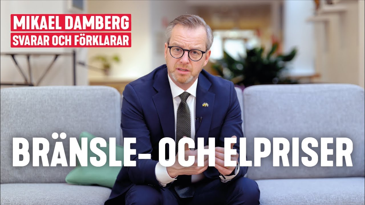 Vad gör regeringen för att hantera höga bränsle- och elpriser? Mikael Damberg svarar