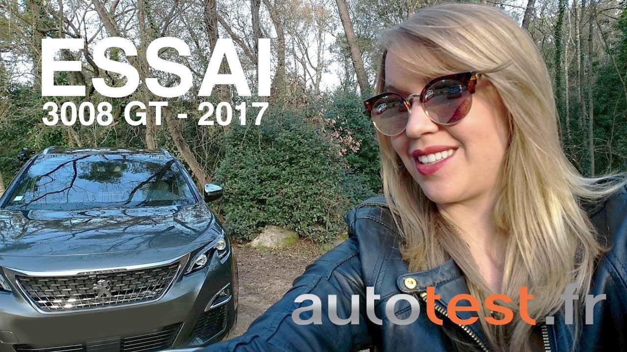 Essai nouveau Peugeot 3008 GT - 180ch