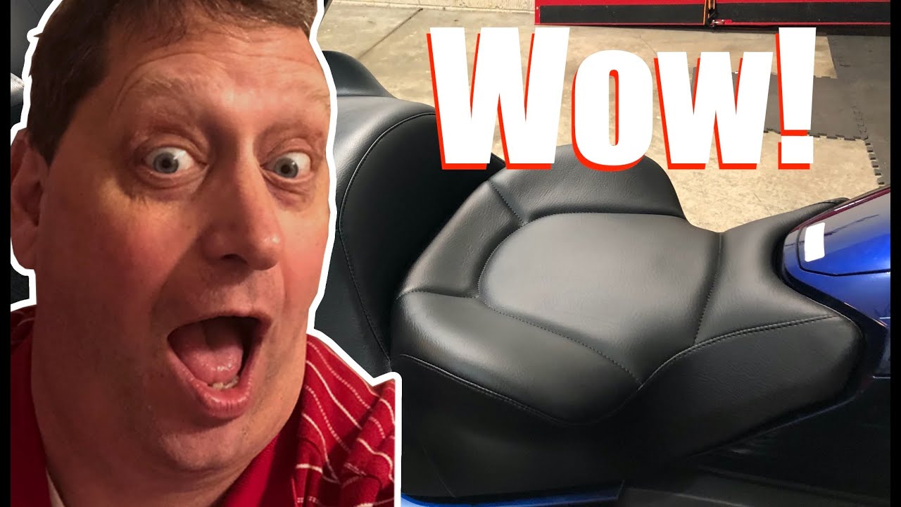 Russell Day Long Seat on 2018 Goldwing Motorcycle