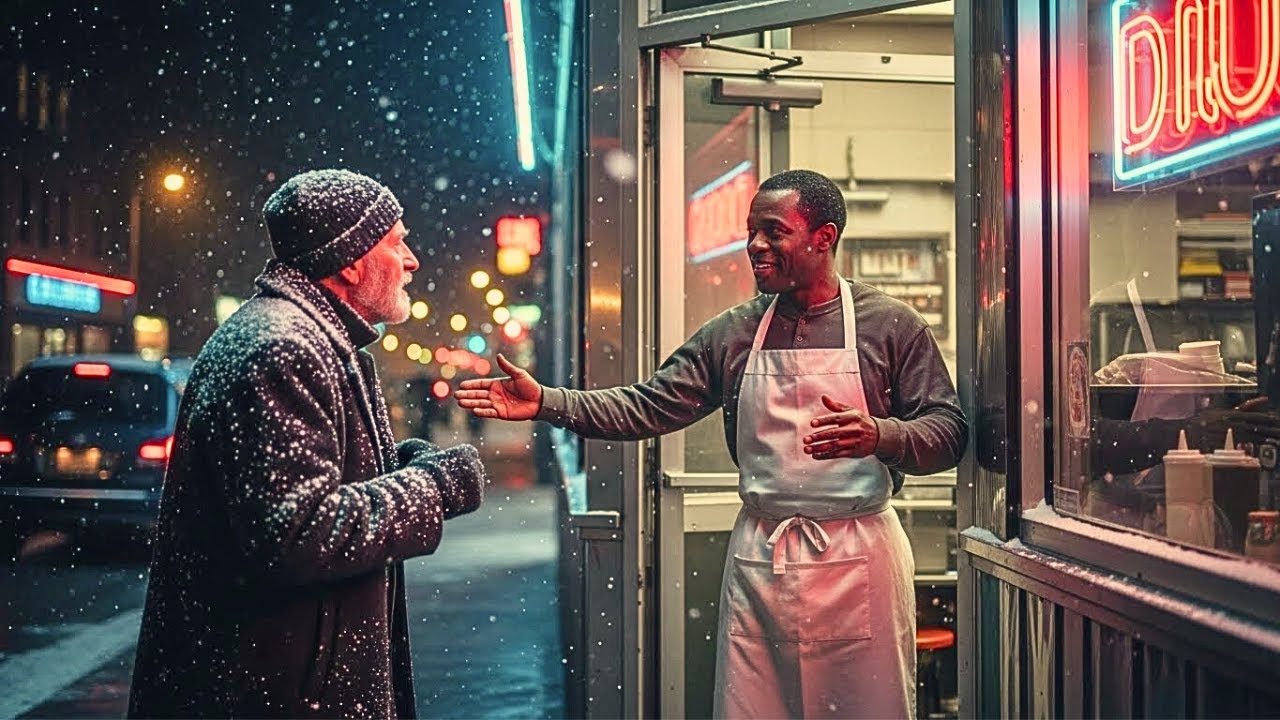 Poor Black Diner Owner Fed a Homeless Man — What He Discovered Changed His Life Forever