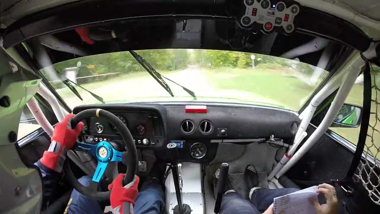 Rally Vetlanda 2024 ss2 Tommy Johansson, Oscar Almqvist A-2wd