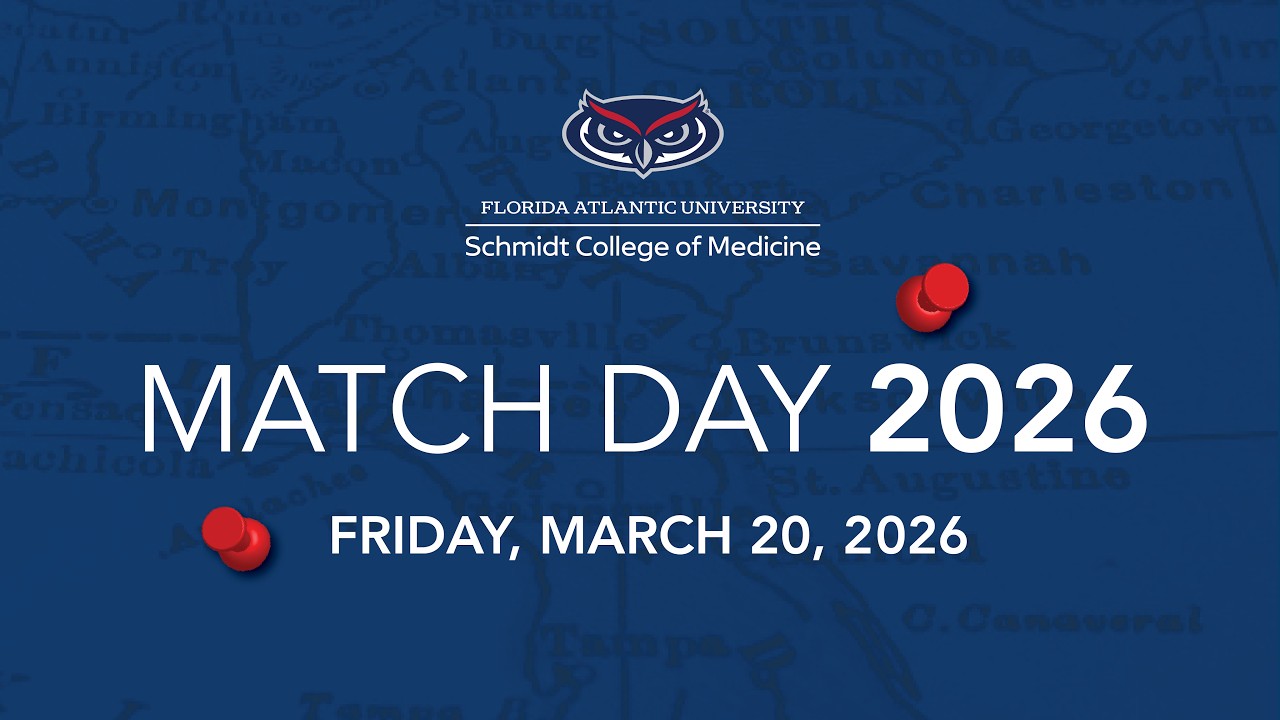 FAU Schmidt College of Medicine Match Day 2026