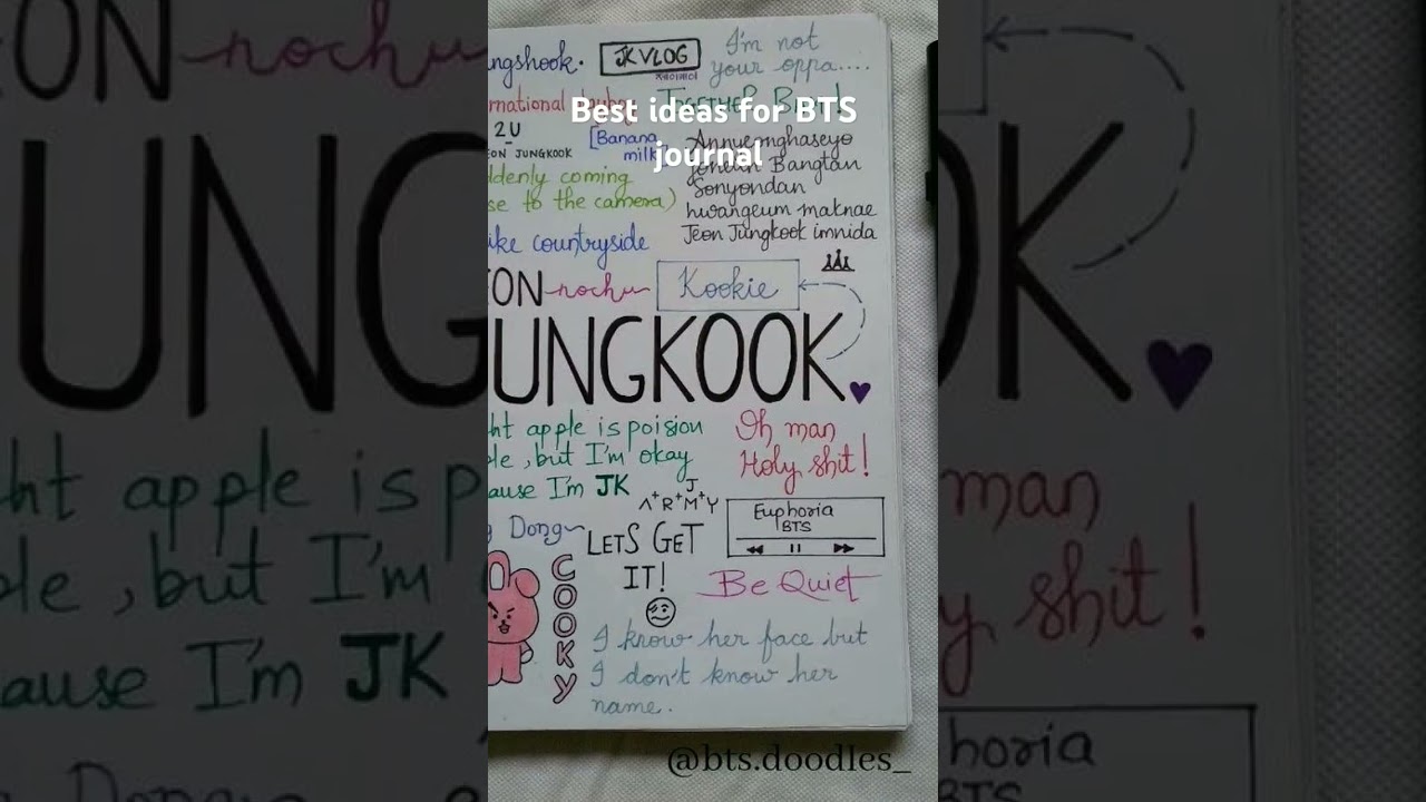 best ideas for BTS journal #kpop #bts #seven #music