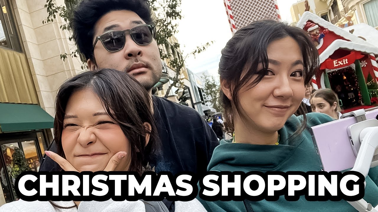 Christmas Shopping with Miyoung & Peter Park!