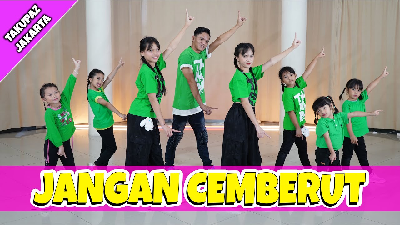 GOYANG JANGAN CEMBERUT SEPERTI JERUK PURUT (Official Dance Video) | TAKUPAZ KIDS JAKARTA