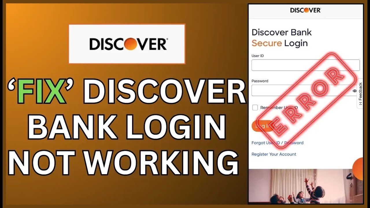 How to Fix Discover Bank Login Not Working 2024?