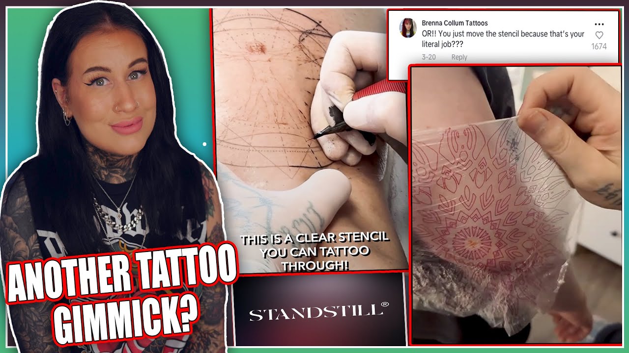 New Viral Tattoo Stencil Is It Genius Or Useless? | STANDSTILL
