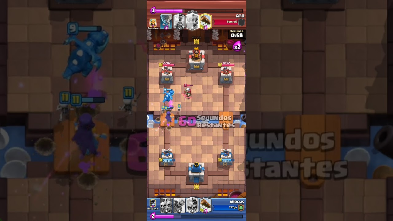 Clash Royale, gameplay da partida mais difícil da Arena 16 #01