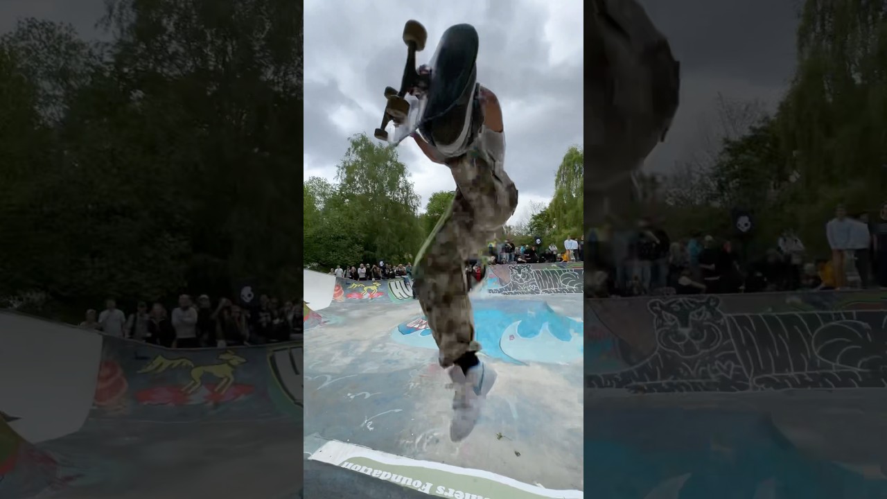 One of Japan&rsquo;s best female skaters crushing the 2025 CPH Open! 🛹🎌🇩🇰 #skateboarding #yurinfujii