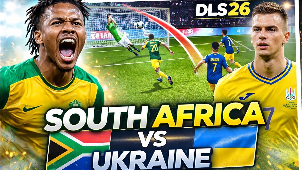 South Africa vs Ukraine 😳 TENSE 0-0 BATTLE! | DLS 26